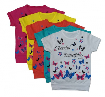 футболка для девочек пр-во Китай в интернет-магазине «Детская Цена»